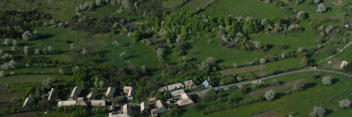 Farmland in Budina in Slovakia